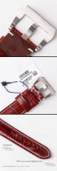 VS Factory Panerai PAM00351 Luminor Marina Red Leather Strap P9000 Automatic 44mm Watch (9)_th.jpg